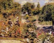 皮埃尔 奥古斯特 雷诺阿 : The Garden at Fontenay